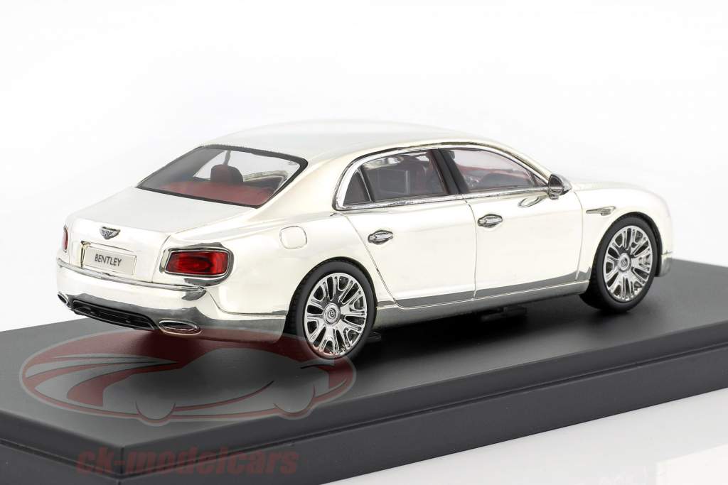 Bentley Flying Spur W12 argento plated 1:43 Kyosho