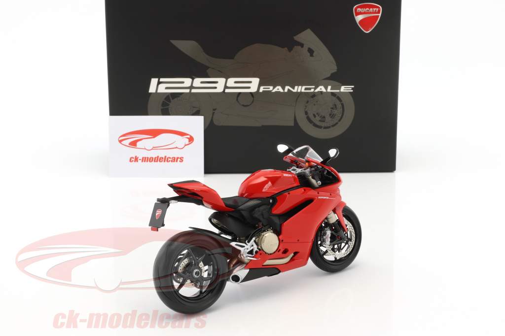 Ducati 1299 Panigale año de construcción 2015 rojo 1:12 TrueScale