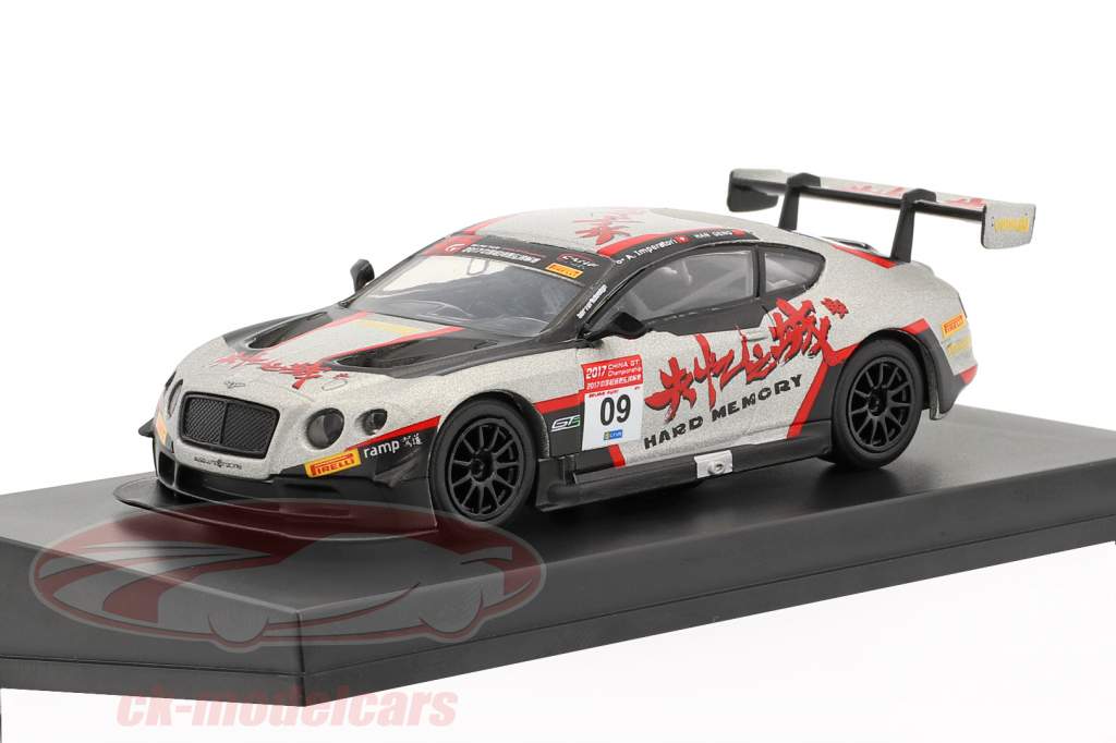 Bentley Continental GT3 #09 Китай GT чемпионат 2017 Geng, Imperatori 1:64 Spark