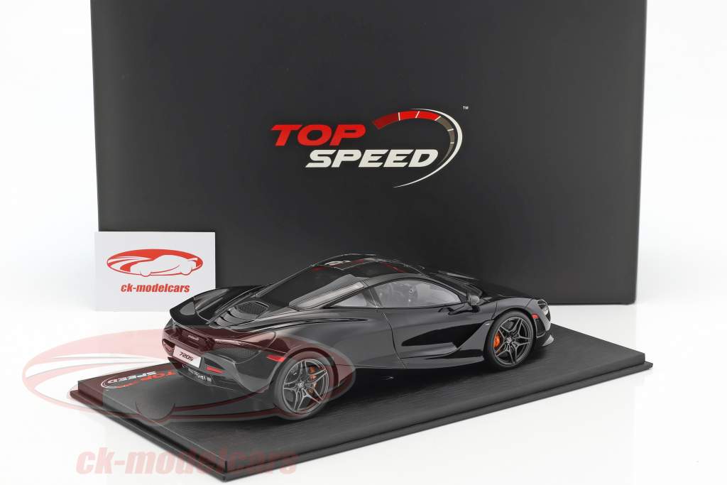 McLaren 720S year 2017 amethyst black 1:18 True Scale