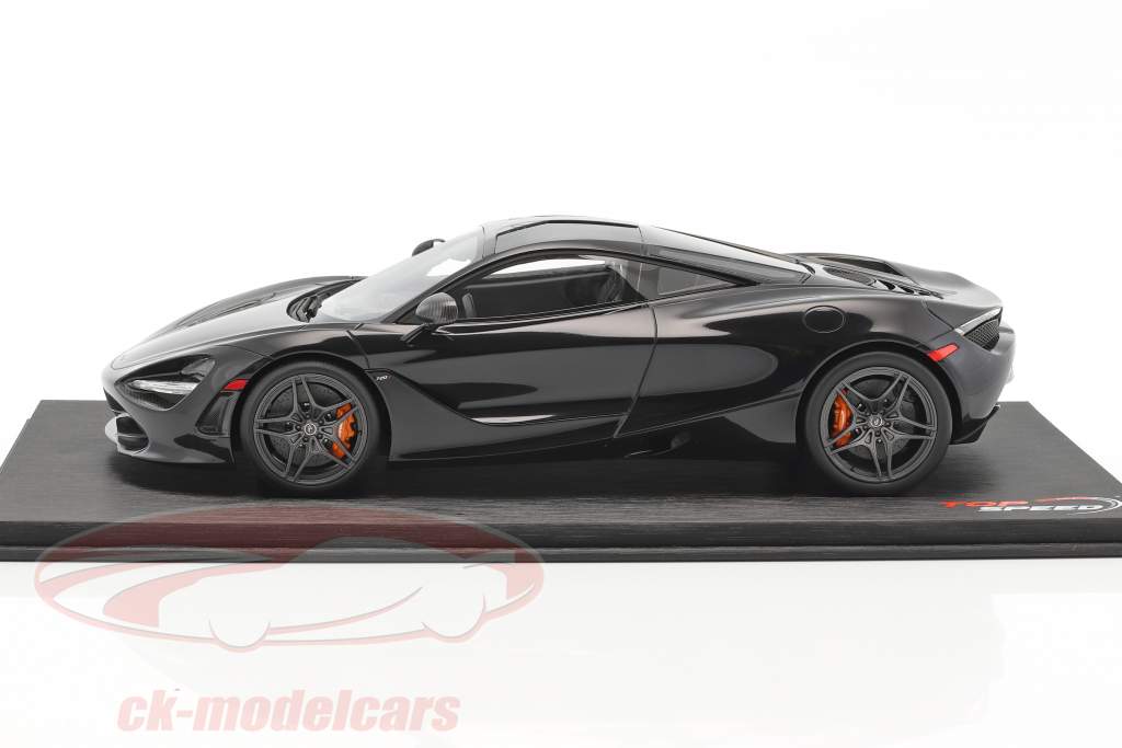 McLaren 720S year 2017 amethyst black 1:18 True Scale