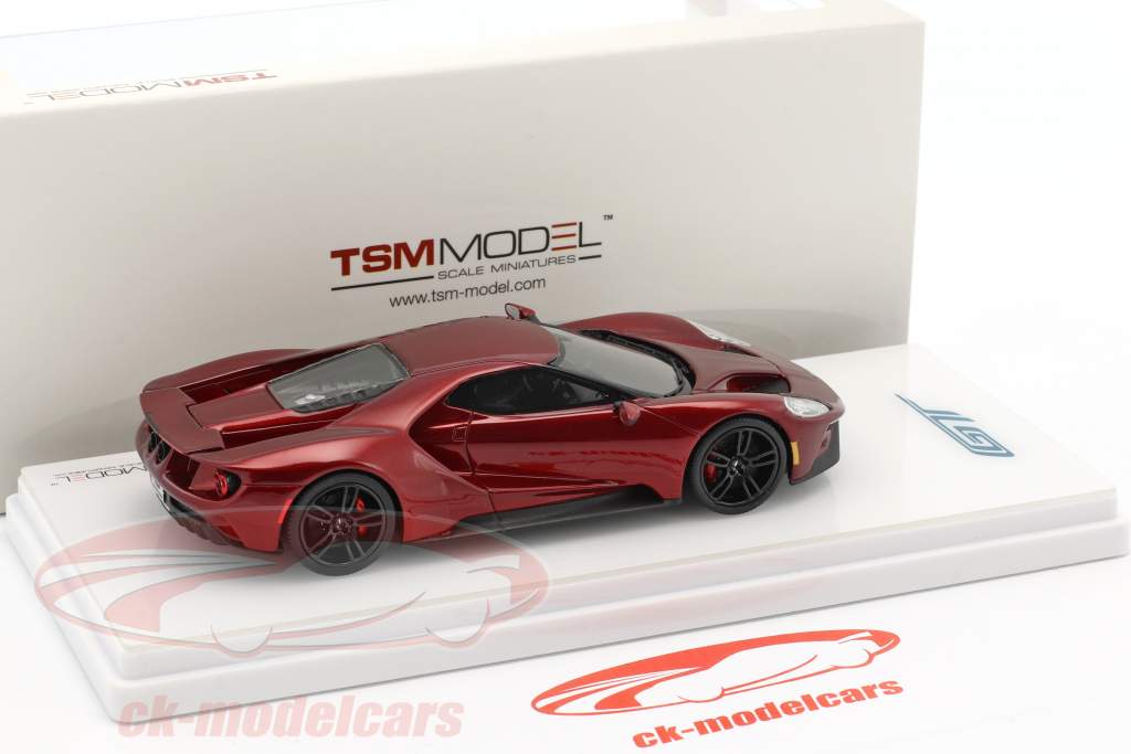 Ford GT Год постройки 2016 жидкость красный 1:43 True Scale
