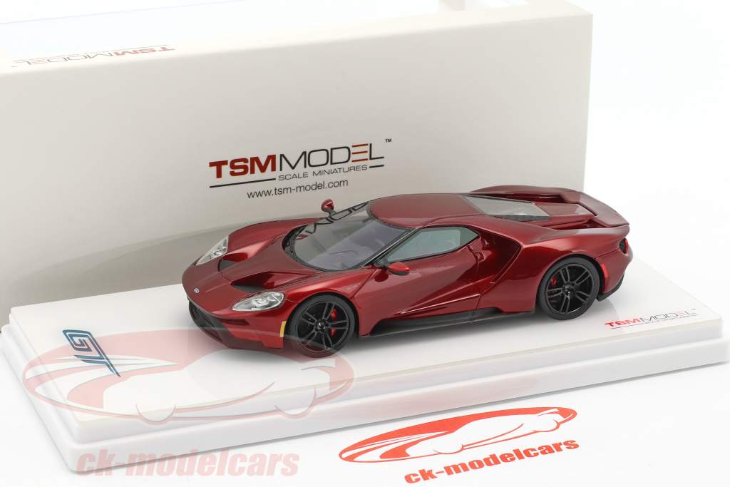 Ford GT Baujahr 2016 liquid rot 1:43 True Scale