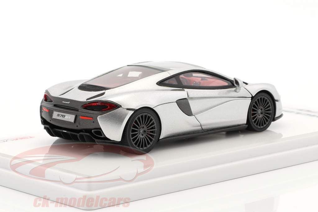 McLaren 570GT Construction year 2016 silver metallic 1:43 True Scale