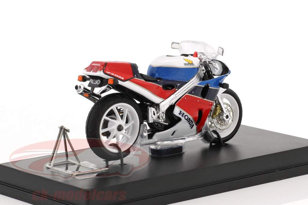 Honda VFR750R RC-30 año de construcción 1989 rojo / blanco / azul 1:43 Spark