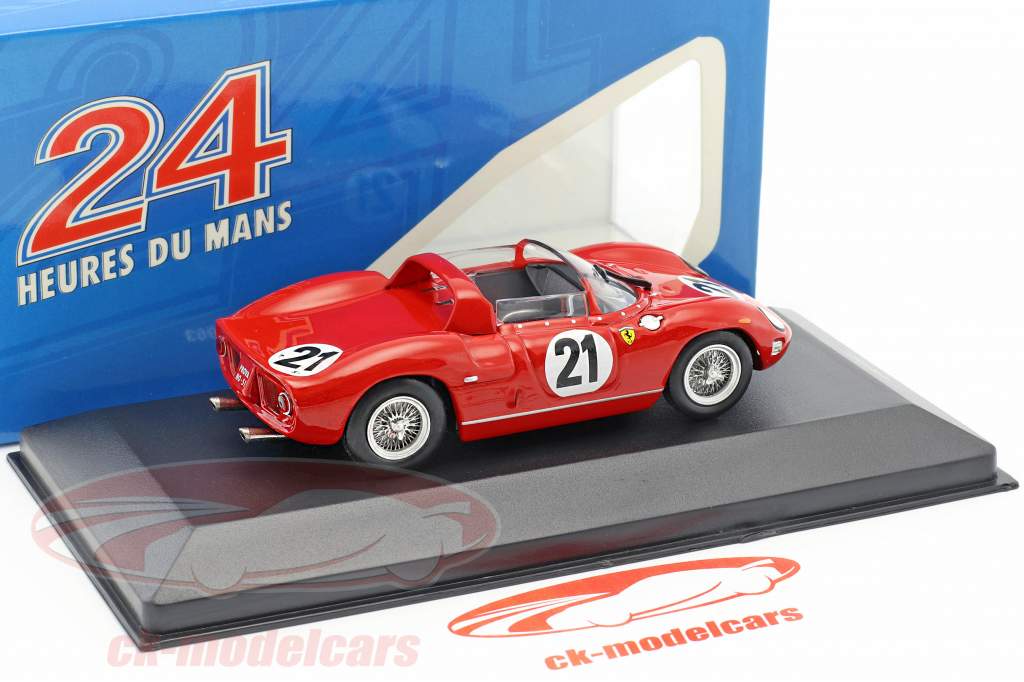 Ferrari 250P #21 vincitore 24h LeMans 1963 Scarfiotti, Bandini 1:43 Ixo