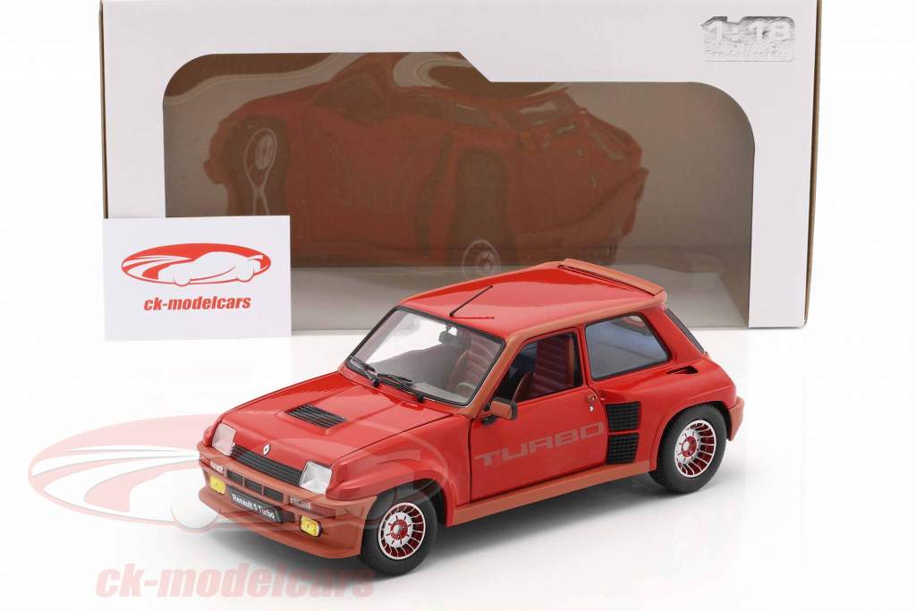 Renault R5 Turbo 1 Anno di costruzione 1982 rosso 1:18 Solido