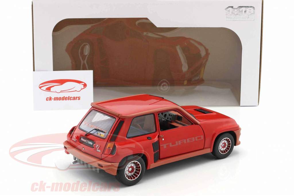 Renault R5 Turbo 1 year 1982 red 1:18 Solido