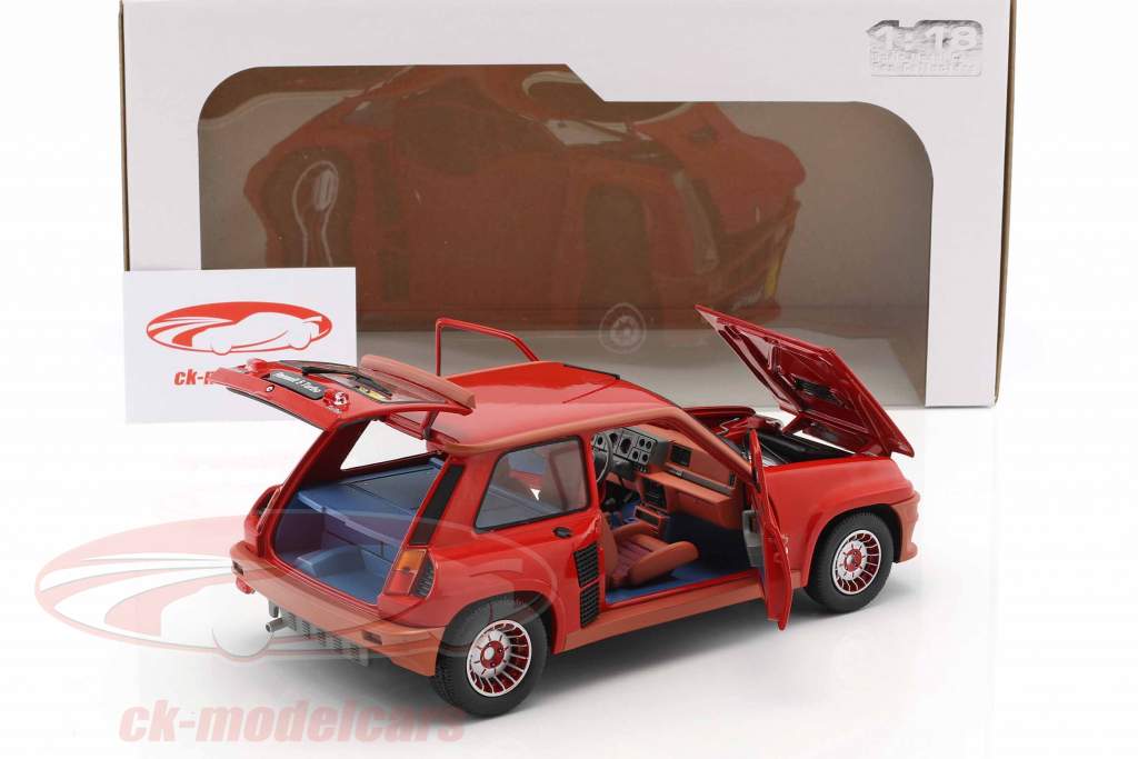 Renault R5 Turbo 1 year 1982 red 1:18 Solido