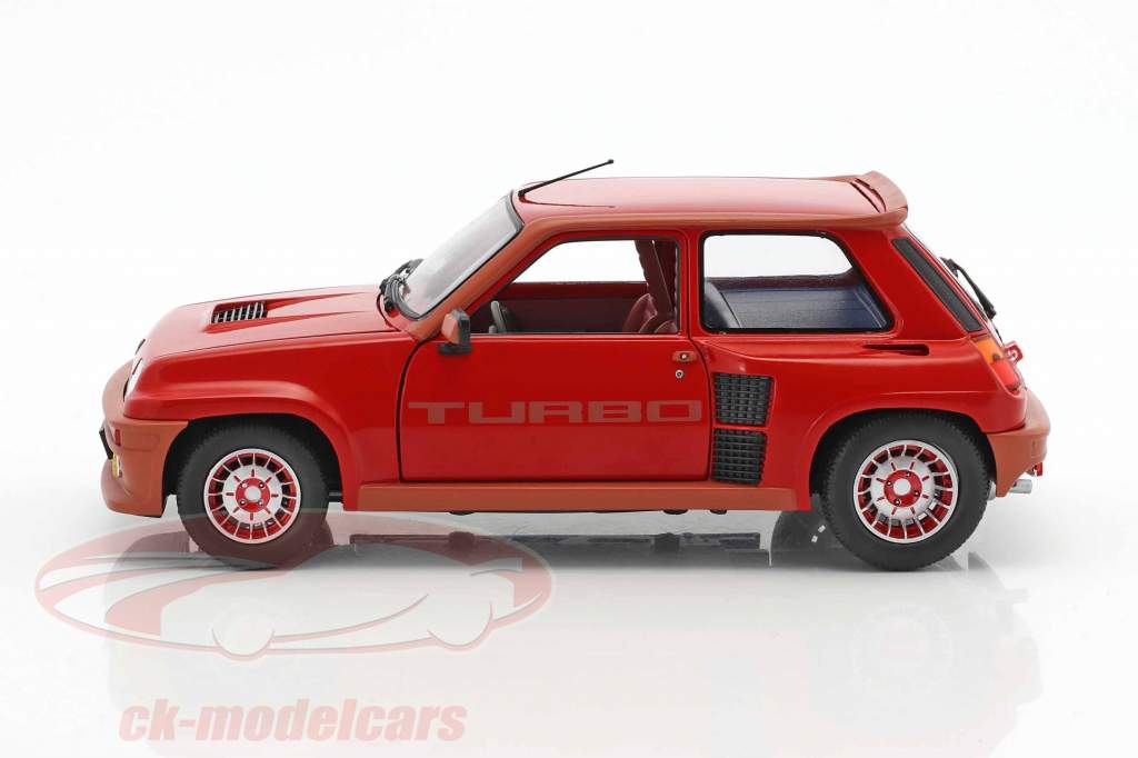 Renault R5 Turbo 1 year 1982 red 1:18 Solido