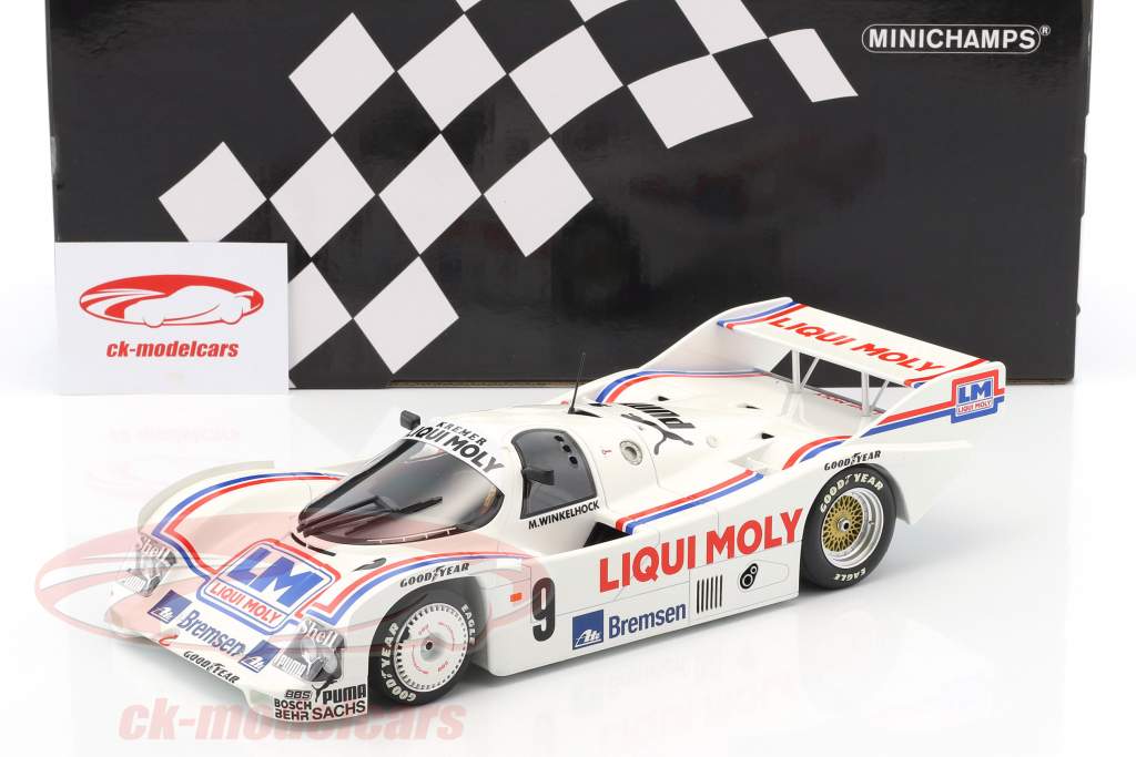Porsche 962C #9 3rd Norisring Trophäe 1985 Winkelhock 1:18 Minichamps