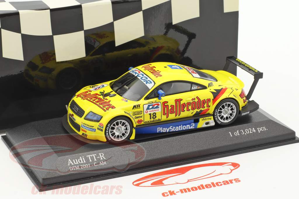 Minichamps 1:43 Audi TT-R #18 DTM 2001 Christian Abt