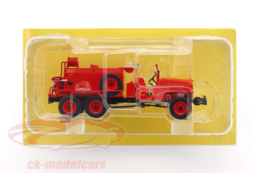 GMC CCF 消防部门 Aveiro 红 1:43 Atlas