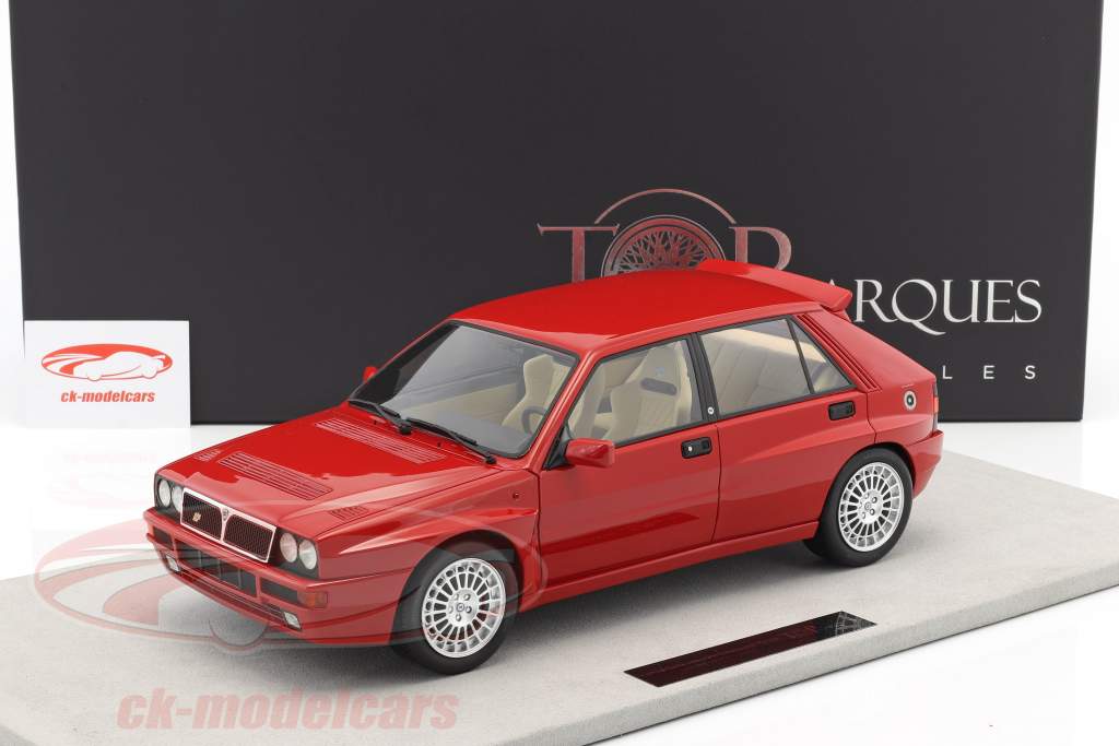 Lancia Delta Integrale Evolution 建造年份 1987 红 1:12 TopMarques