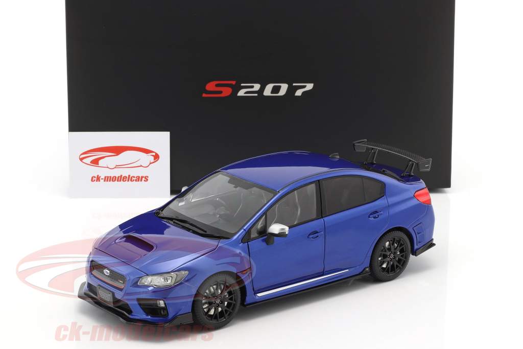 Subaru S207 NBR Challenge Package Год постройки 2015 синий 1:18 SunStar