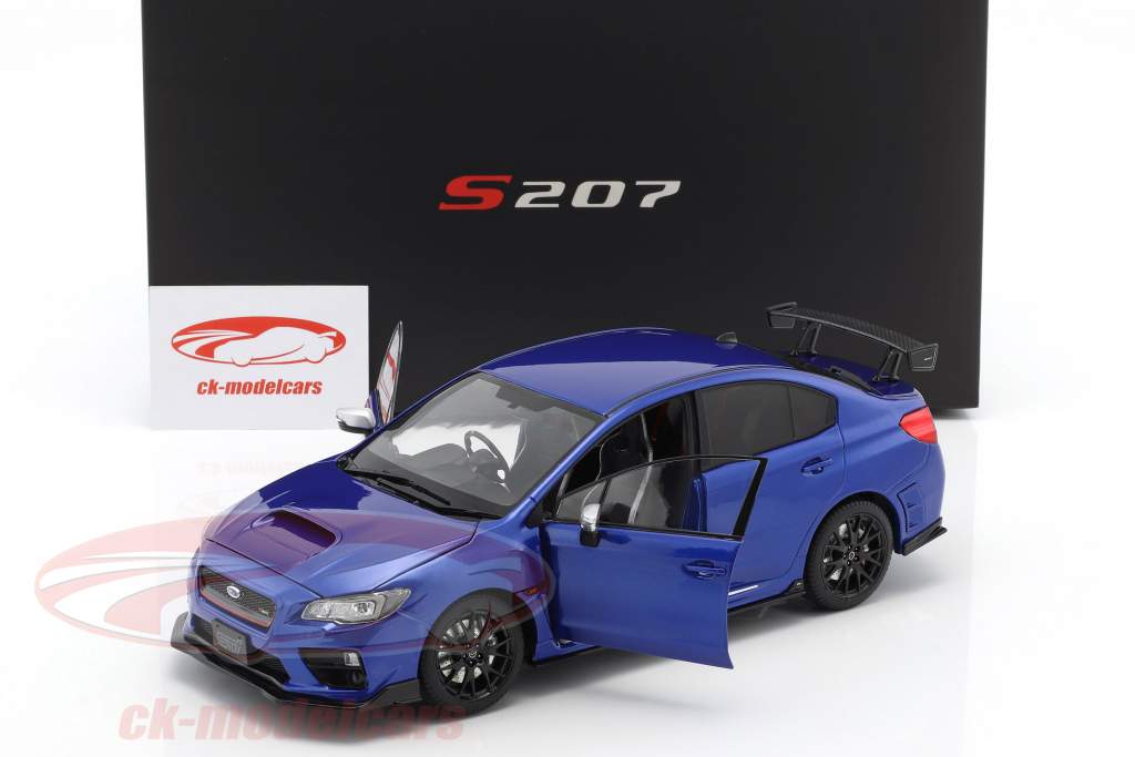 Subaru S207 NBR Challenge Package Год постройки 2015 синий 1:18 SunStar
