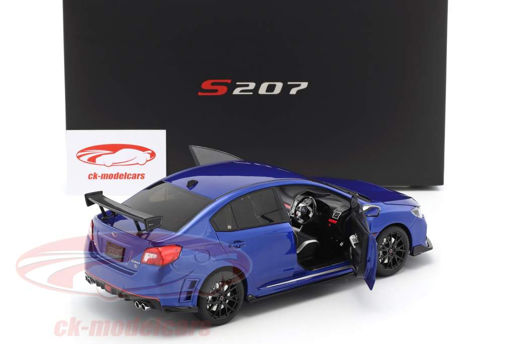Subaru S207 NBR Challenge Package Год постройки 2015 синий 1:18 SunStar