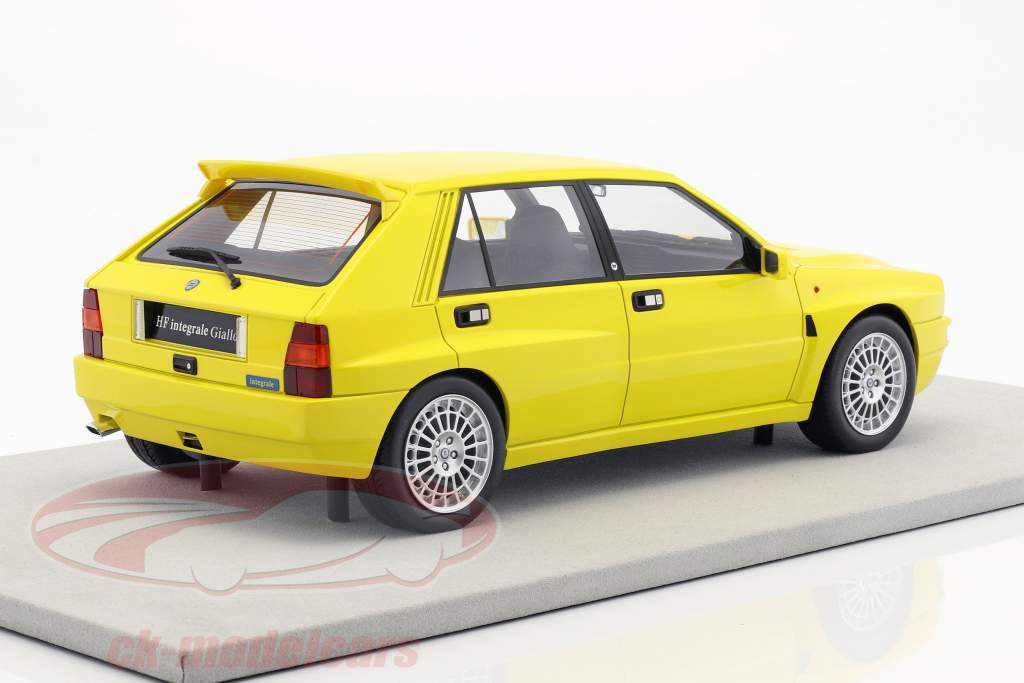 Lancia Delta Integrale Evolution Opførselsår 1987 gul 1:12 TopMarques