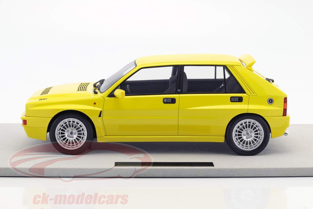 Lancia Delta Integrale Evolution année de construction 1987 jaune 1:12 TopMarques