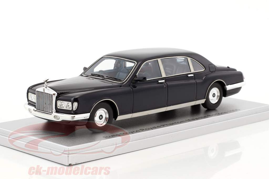 Rolls Royce Royale Phantom Majestic Bertone Baujahr 1995 dunkel blau 1:43 KESS