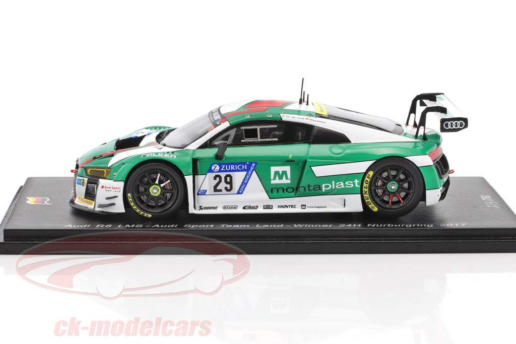 Spark 1:43 Audi R8 LMS #29 Winner 24h Nürburgring 2017 Audi