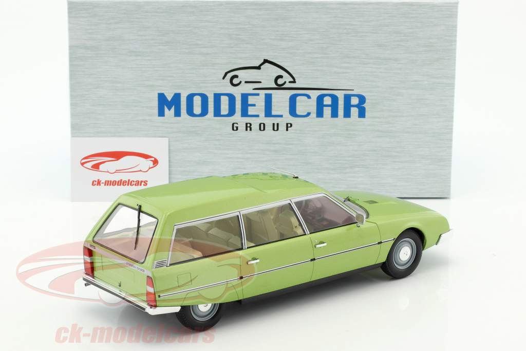 Citroen CX 2400 Super Break série I Année de construction 1976 vert métallique 1:18 ModelCar Group