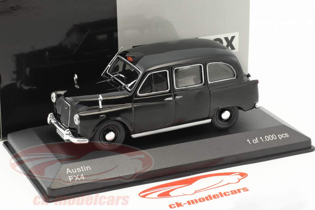 Austin FX4 RHD Лондон такси черный 1:43 WhiteBox