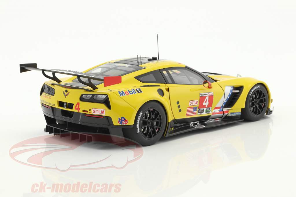 Chevrolet Corvette C7.R #4 vincitore Lime Rock IMSA 2016 Gavin, Milner 1:18 AUTOart