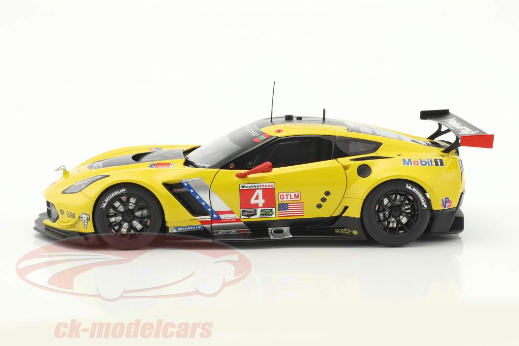 Chevrolet Corvette C7.R #4 vincitore Lime Rock IMSA 2016 Gavin, Milner 1:18 AUTOart
