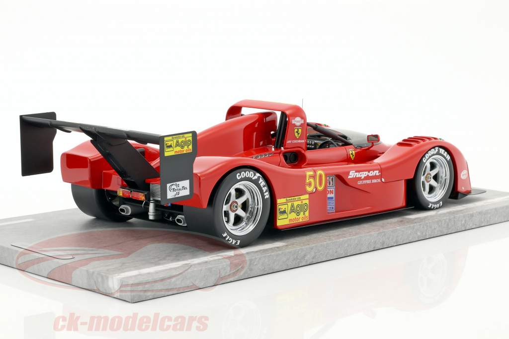 BBR Models 1:18 Ferrari 333 SP Tic Tac #50 Winner Road