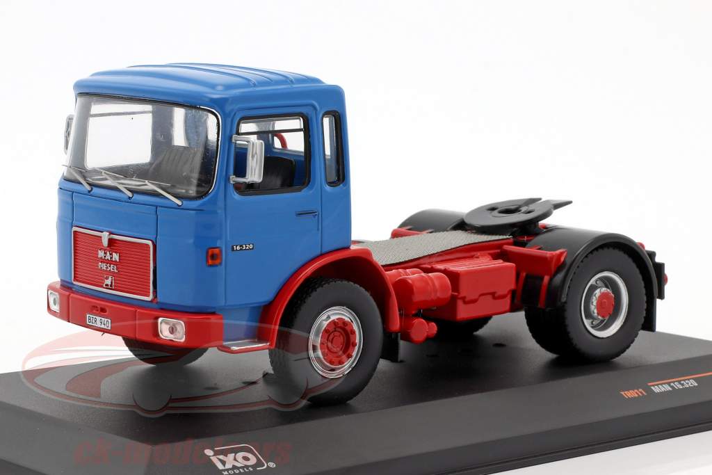 MAN 16.320 蓝色的 / 红色的 1:43 Ixo