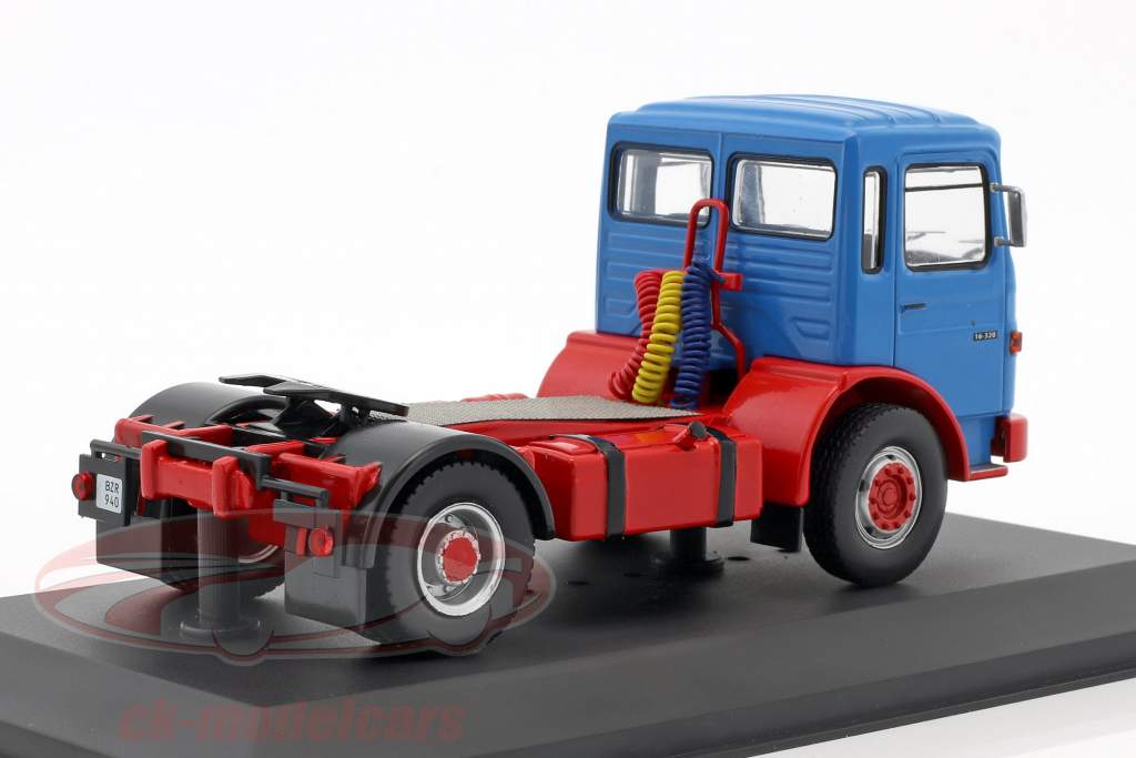 MAN 16.320 blå / rød 1:43 Ixo