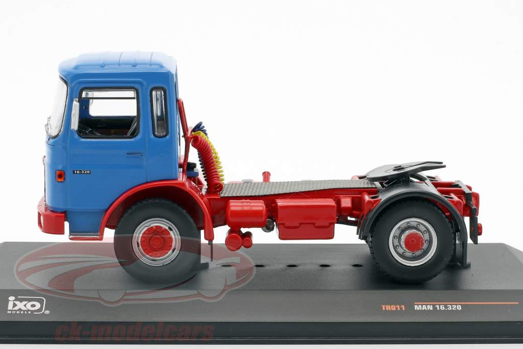 MAN 16.320 blå / rød 1:43 Ixo