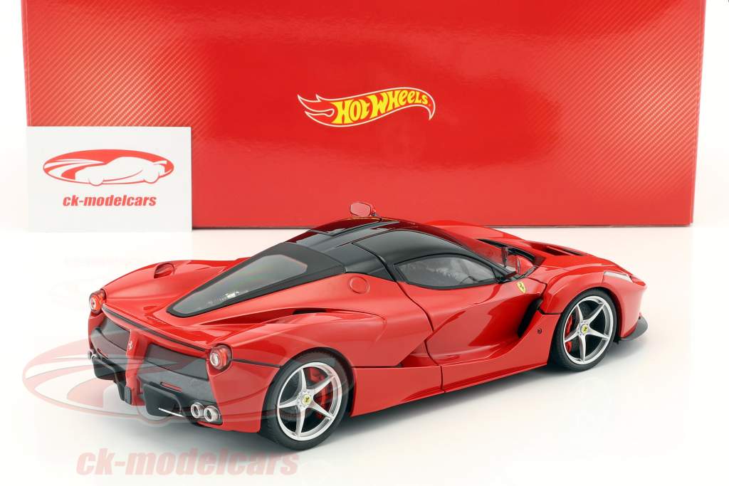 Ferrari LaFerrari Год 2013 красный 1:18 HotWheels Foundation