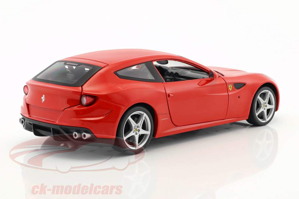 Ferrari FF Jaar 2011 rood 1:18 HotWheels Erfgoed