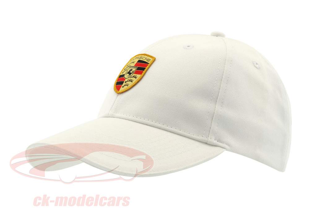 Porsche Cap blason blanc