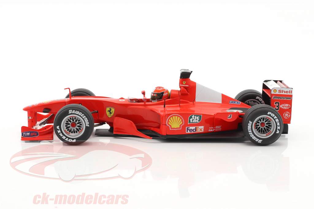 HotWheels 1:18 Michael Schumacher Ferrari F1-2000 #3 World
