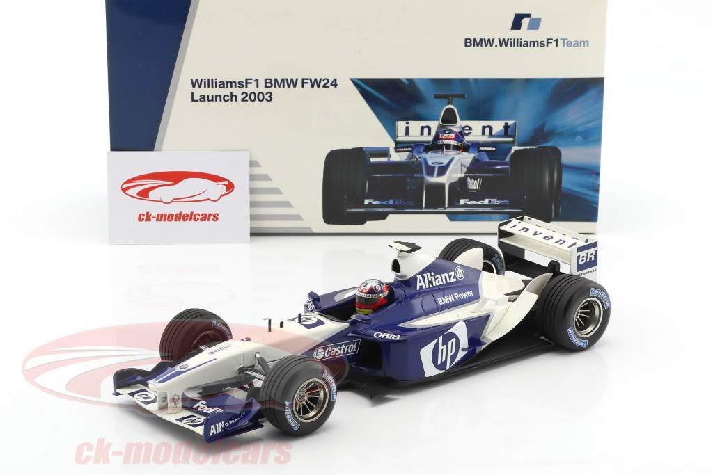 ミニカー Hot Wheels Williams F1 1/18 HOT WHEELS 1:18 FORMULA 1 RACING BMW WILLIAMS FORMULA 1 TEAM