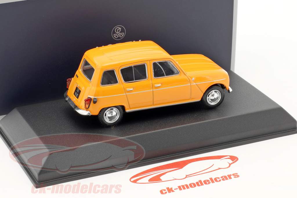 Renault 4 année de construction 1974 orange 1:43 Norev