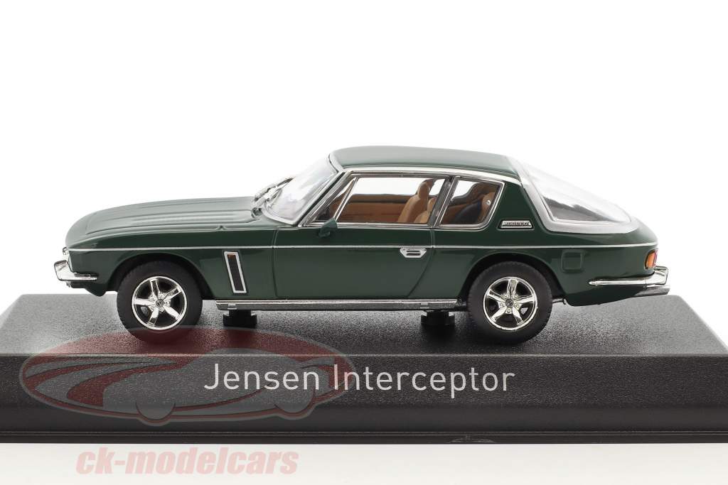 Jensen Interceptor année de construction 1976 sombre vert 1:43 Norev