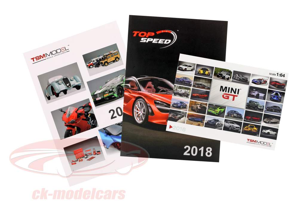 セット TSM Model そして Top Speed そして Mini GT カタログ 2018