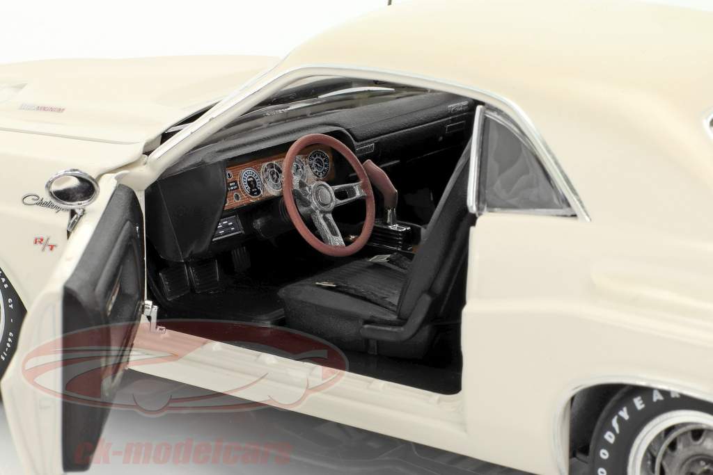Dodge Challenger R/T année de construction 1970 blanc 1:18 Greenlight
