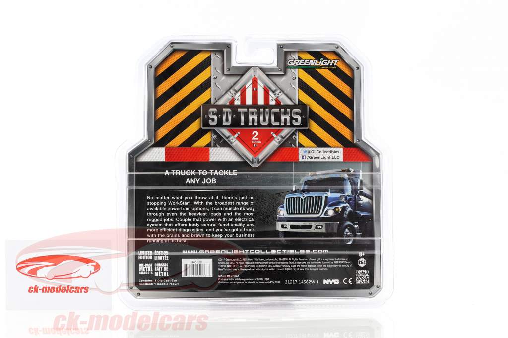 International WorkStar Platform / Stake year 2017 orange 1:64 Greenlight