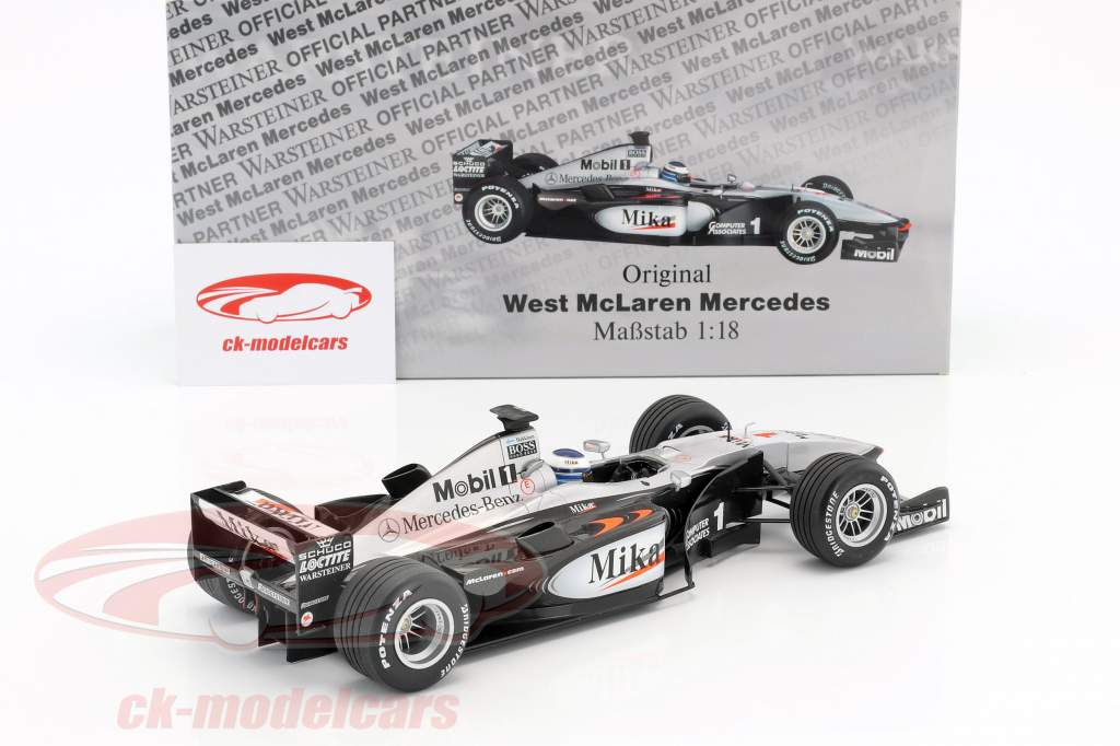 MINICHAMPS McLaren MP4/15 ミニカー 1/18 Minichamps 1:18 Mika Hakkinen McLaren MP4/15 #1 Formula 1