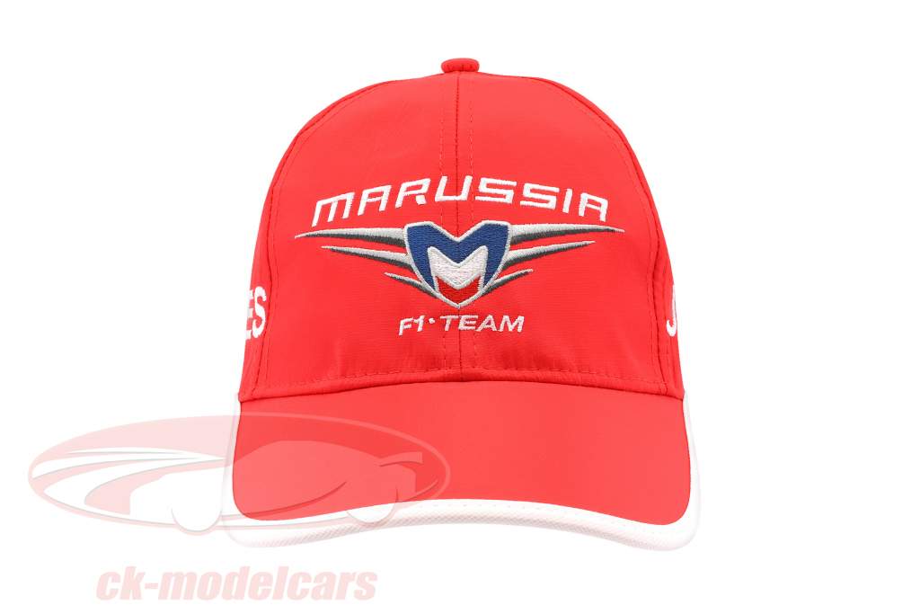 Jules Bianchi Driver Cap Marussia Formel 1 2014 rot / weiß