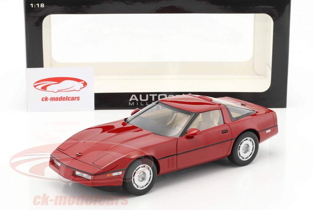 Chevrolet Corvette C4 年 1986 红 1:18 AUTOart