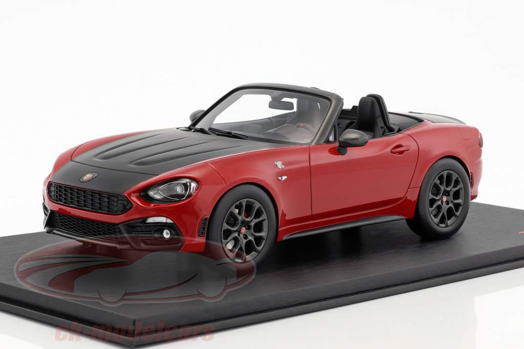 Abarth 124 Spider Costa Brava 1972 red 1:18 TrueScale