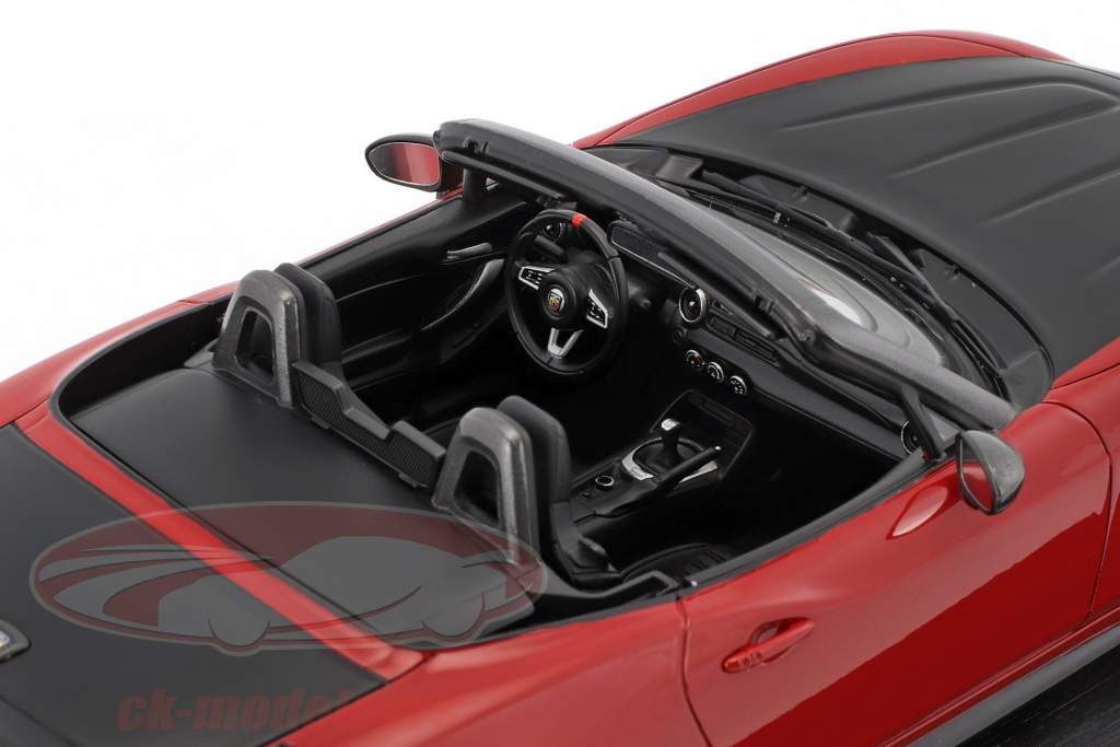 Abarth 124 Spider Costa Brava 1972 red 1:18 TrueScale