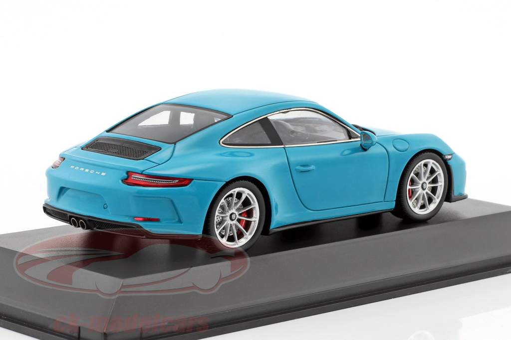 Porsche 911 (991 II) GT3 Touring Package 2017 miami blau 1:43 Spark