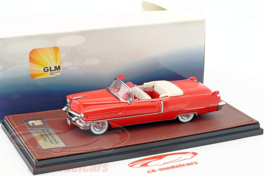 Cadillac Series 62 конвертируемый Open Top Год постройки 1956 красный 1:43 GLM